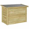 vidaXL S&auml;ilytyslaatikko Kyll&auml;stetty M&auml;nty 80 x 44,5 x 57,5 cm