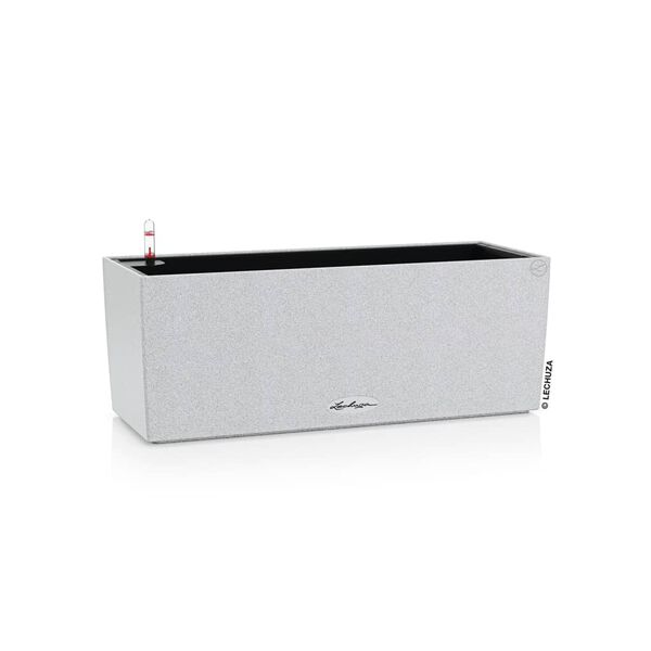 LECHUZA Kukkalaatikko BALCONERA Stone 50 ALL-IN-ONE kvartsinvalkoinen