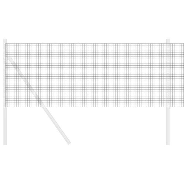 vidaXL Hitsattu lankaa Harmaa 0,6 x 25 m