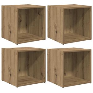 vidaXL TV-tasosetti 4 kpl Artisan tammi Tekninen puu