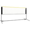 vidaXL Sulkapalloverkko s&auml;&auml;dett&auml;v&auml; 300x103x94-158 cm metalli