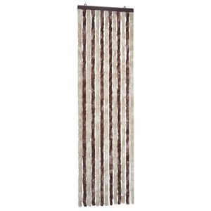 vidaXL Hyönteisverho beige ja vaaleanruskea 56x185 cm Chenille
