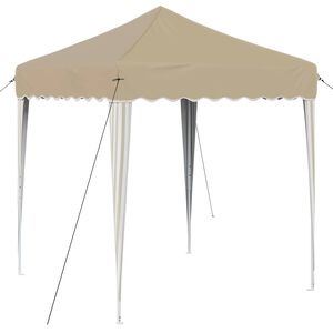 vidaXL Pop-up Juhlateltta 195 x 195 x 245 cm Kerma Oxford-kangas