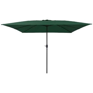 vidaXL Puutarhavarjo Vihre&auml; 295 x 295 x 245 cm Polyesteri ja ter&auml;s