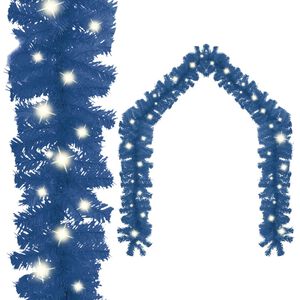 vidaXL Jouluk&ouml;ynn&ouml;s LED-valoilla 5 m sininen