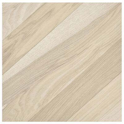 vidaXL Itsekiinnittyvä lattialankku 55 kpl PVC 5,11 m² beige raita