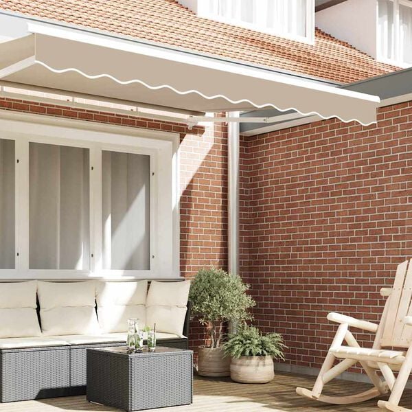 vidaXL Liiterin r&auml;yst&auml;spelli Beige 580 x 20 cm Kangas