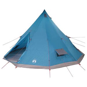 vidaXL Tipi-teltta katolla Sininen 560 x 560 x 300 cm taffeta