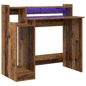vidaXL P&ouml;yt&auml; Vanha puu 97 x 45 x 90 cm Tekninen puu