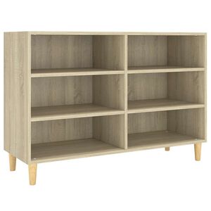 vidaXL Senkki Sonoma-tammi 103,5x35x70 cm tekninen puu