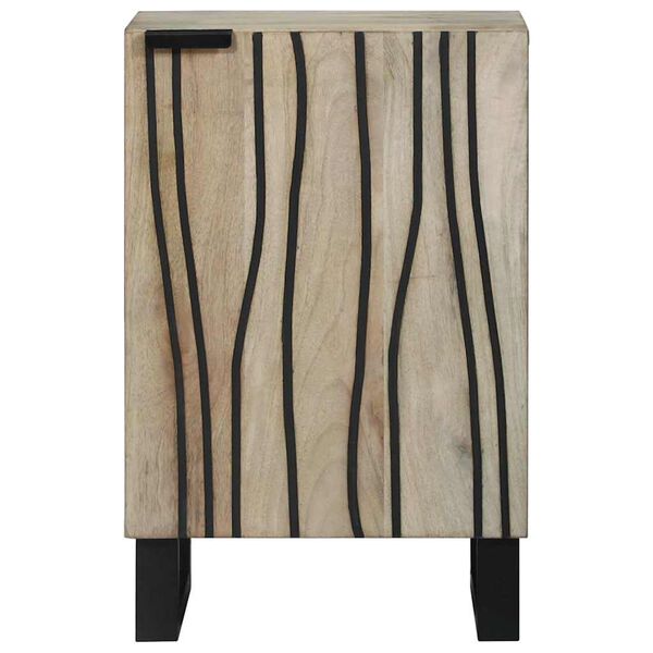 vidaXL Kylpyhuoneen allaskaappi hyllyll&auml; Valkoinen 38 x 33,5 x 58 cm