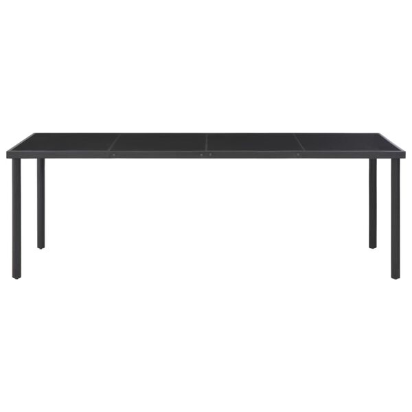 vidaXL 11-osainen Ulkoruokailuryhm&auml; ter&auml;s