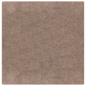 vidaXL Liukumaton Shaggy Matto Ruskea 120 x 120 cm PP