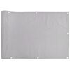 vidaXL Parvekkeen yksityisyyssuoja harmaa 600x90 cm PVC