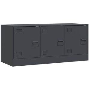 vidaXL TV-taso antrasiitti 99x39x44 cm ter&auml;s