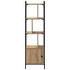 vidaXL Kirjahylly Artisan tammi 44,5 x 30 x 154,5 cm Tekninen puu