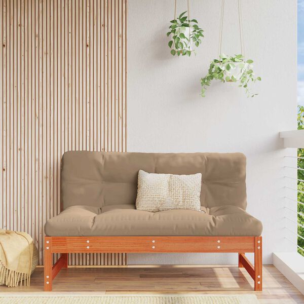 vidaXL Puutarhan Keskiosoita Massiivim&auml;nty Vahans&auml;vyinen Ruskea