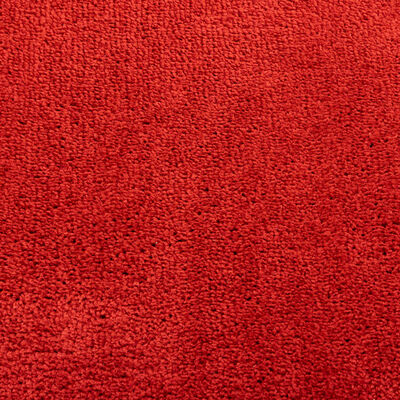 vidaXL Matto OVIEDO lyhytnukkainen punainen 240x340 cm
