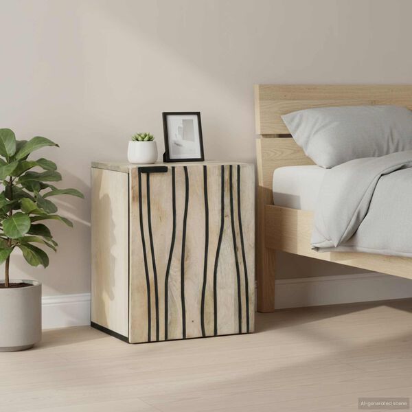 vidaXL Kylpyhuoneen allaskaappi hyllyll&auml; Valkoinen 38 x 33,5 x 48 cm