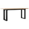 vidaXL Sohvap&ouml;yt&auml; O-runko 110x40x45,5 cm t&auml;ysi m&auml;nty ja ter&auml;st&auml;