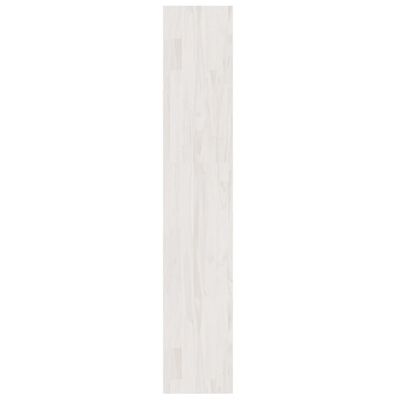 vidaXL Kirjahylly/tilanjakaja valkoinen 100x30x167,5 cm täysi mänty