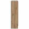 vidaXL Kirjakaappi artesaani tammi 82,5x30,5x115 cm tekninen puu