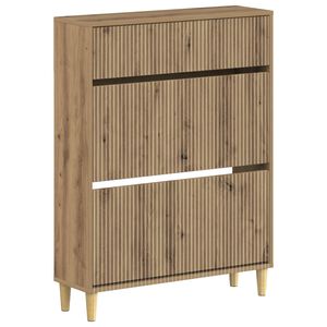 vidaXL Kenk&auml;kaappi ARNHEM 78 x 24 x 103 cm Tekninen puu Artisaanitammi
