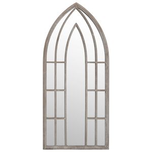 vidaXL Puutarhapeili hiekka 100x45 cm rauta ulkok&auml;ytt&ouml;&ouml;n