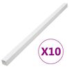 vidaXL Johtokanava 100x60 mm 10 m PVC