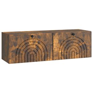 vidaXL Sein&auml;lle asennettava TV-kaappi Savutammi 98 x 31 x 30 cm
