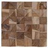vidaXL Sein&auml;paneeli 11 kpl Luonnollinen 30 x 30 x 2 cm