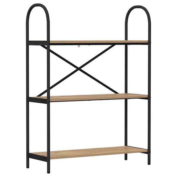 vidaXL Kirjahylly Artisan tammi 80 x 30 x 109 cm Tekninen puu