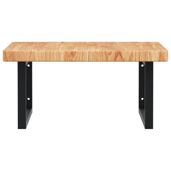 vidaXL Pesuallashylly sein&auml;lle ter&auml;s ja t&auml;ysi tammi