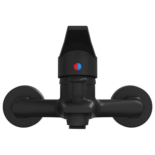 vidaXL Suihku-sekoittajahanaa Musta G 1 / 2 tuumaa