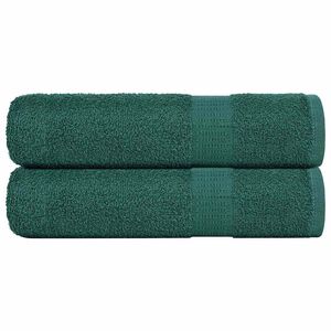 vidaXL Suihkupyyhkeet FROGN 2 kpl Vihre&auml; 70x140 cm 360 gsm