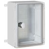 vidaXL Ohjauskabinetti Harmaa 28 x 13 x 28 cm ABS-muovi