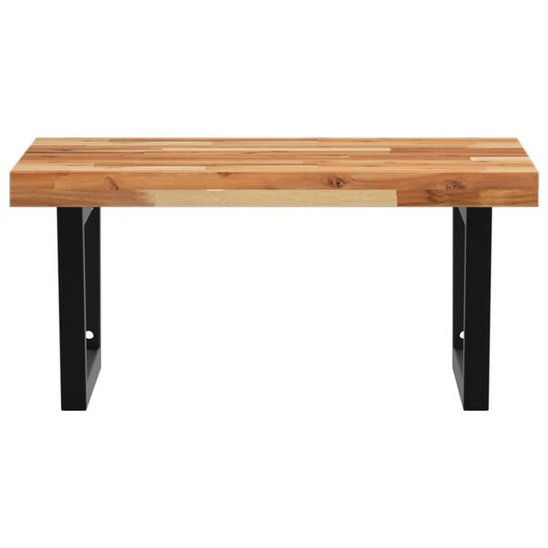 vidaXL Pesuallashylly sein&auml;lle ter&auml;s ja t&auml;ysi akasiapuu