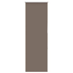 vidaXL Rullaverho, piment&auml;v&auml;, kahvinruskea, 40x130 cm, kangas, leveys 35,7 cm, polyesteri