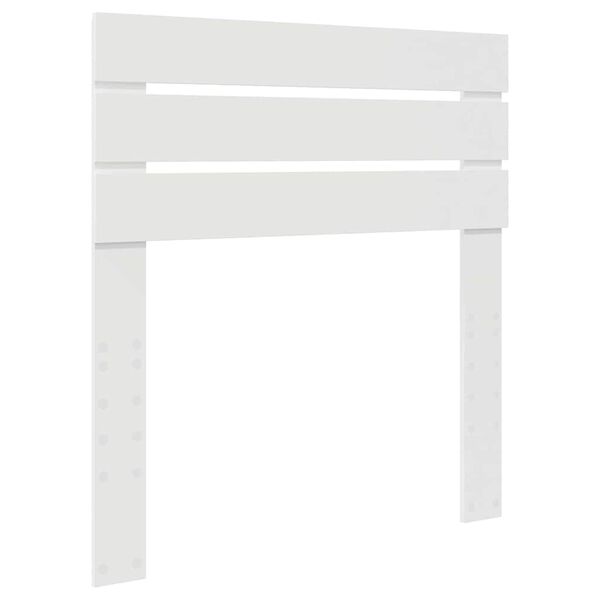 vidaXL Päätylevy päätyllä Valkoinen 90 cm Tekninen puu