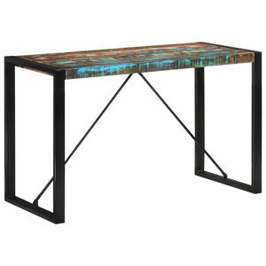vidaXL Ruokap&ouml;yt&auml; 120x55x76 cm kierr&auml;tetty t&auml;yspuu