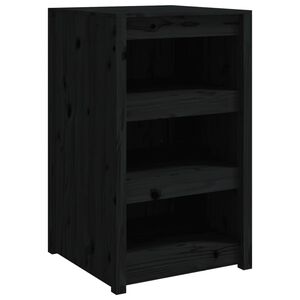 vidaXL Ulkokeitti&ouml;kaappi MEPPEL musta 55x55x92 cm t&auml;ysi m&auml;nty