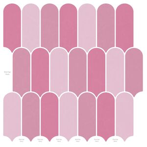 vidaXL H&ouml;yhen laatta 10 kpl Vaaleanpunainen 30 x 30 cm