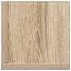 vidaXL Sein&auml;hyllyt 2 kpl Sonoma Oak 75x16,5x16,5 cm Engineered Wood