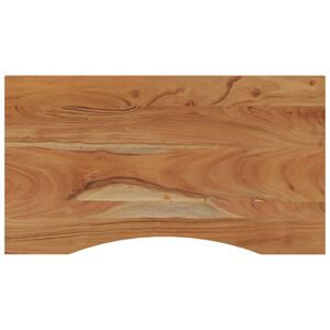 VidaXL Ty&ouml;p&ouml;yd&auml;n p&ouml;yt&auml;levy 80x50x2,5 cm suorakaide t&auml;ysi akasiapuu