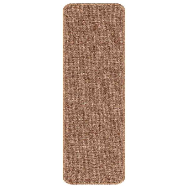 vidaXL Liukumattomat portaamatot 15 pcs Keltainen 60 x 25 cm PP