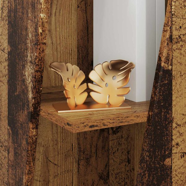 vidaXL Sivuhylly Vanha puu 33 x 32 x 70,5 cm Tekninen puu