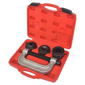 vidaXL 3-in-1 pallo- ja U-nivelten C-runkoinen puristussarja