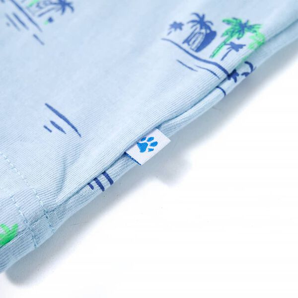 Lasten T-paita vaaleansininen 104