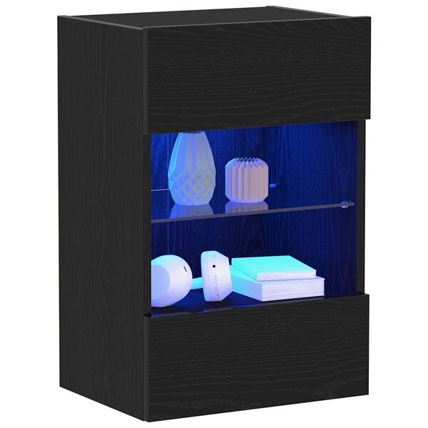 vidaXL TV-tasosetti Musta 40 x 30 x 60,5 cm Tekninen puu