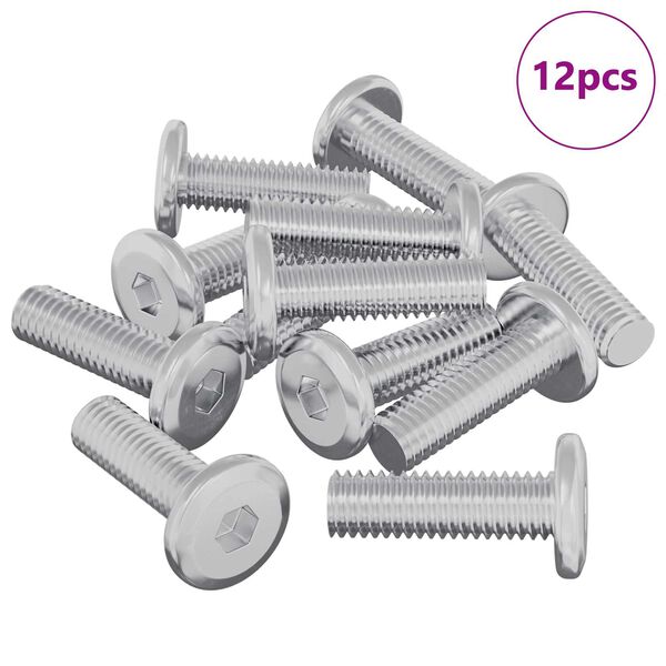 vidaXL Ruuvi 12 pcs Hopea 8 x 25 mm Ter&auml;s